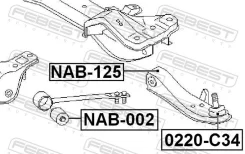 ����������� Febest NAB-125 NAB125 ����
