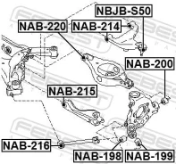 ����������� ������ ���� | ��� ����/��� | Febest NAB220 NAB220 ����