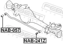 ����������� ������ Y61 Febest NAB241Z NAB241Z ����