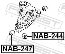 ����������� ������ ����� Nissan Z51/52 J31 S51 QX70/FX J50 QX50/EX NAB247 ����