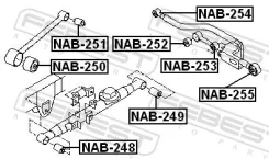 ����������� ������ ���� ��� ����/��� Febest [NAB253] NAB253 ����