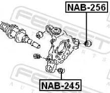 ����������� NAB-256 55157-AR000 Febest NAB256 ����