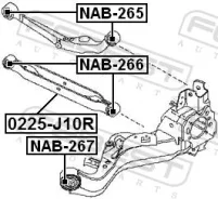 ����������� ������� ������ ��� ����/��� Febest [NAB267] NAB267 ����