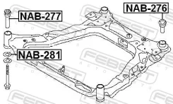 ����������� ���������� ��� ����/��� Febest [NAB276] NAB276 ����