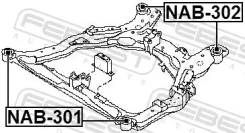 ����������� ���������� | ����� ����, ��� | Febest (F0085772) Febest [NAB301] NAB301 ����