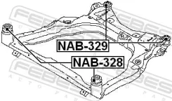 ����������� ���������� �������� Febest NAB-328 NAB328 ����
