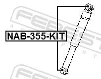 ����������� ������� ������������ �������� Febest NAB355KIT NAB355KIT ����