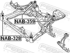 ����������� ���������� ������ #54400-JA00A Nissan Altima L32 2006.10-2012.05 [CA] NAB359 ����