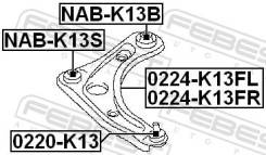     NAB-K13S, 54500-1HJ0A, NABK13S, Febest (C / 15 / 86) NABK13S 