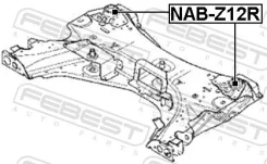 ����������� ���������� ��� ����/��� Febest [NABZ12R] NABZ12R ����
