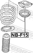 ��������� ��������������� ����� �������� ������ ����� ��� Nissan Qashqai /, Nissan JUKE, Nissan X-Trail febest nb-f15 NBF15 ����