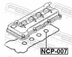 ������ �������������� �������� ������� ��� Nissan Sunny, Nissan Almera, Nissan Primera febest ncp-007 NCP007 ����
