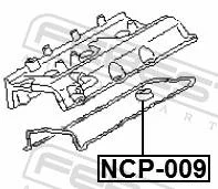 ������ �������������� �������� ������� Febest NCP009 NCP009 ����