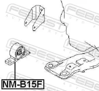 ������� ��������� �������� 11270-4M400 Nissan Wingroad/AD Y11 1999.05-2008.10 [JP] NMB15F ����