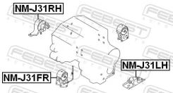 ������� ��������� ������ (��������������) Febest NMJ31RH NMJ31RH ����