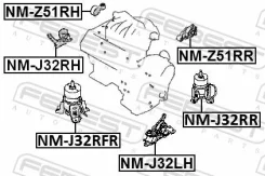 ����� ��������� ������ (�������) Nissan Teana J32R 2009.06-2013.12 NM-J32RFR NM-J32RFR NMJ32RFR ����