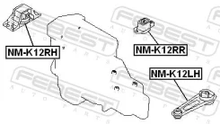 ������� ��������� (��������������) | ����/��� | Febest NMK12RH NMK12RH ����