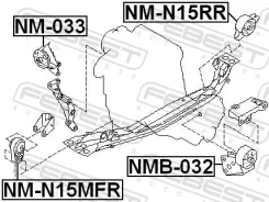 ������� ��������� ������ 11320-50Y11 Nissan Pulsar N15 1995.01-2000.08 [JP] NMN15RR ����