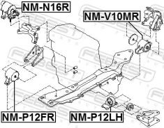 ������� ��������� ����� Febest NMP12LH NMP12LH ����