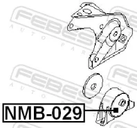 ����������� ������� ��������� ������ ������ ����� ��� Nissan Almera II, Nissan Sunny, Nissan Bluebird Sylphy febest nmb-029 NMB029 ����