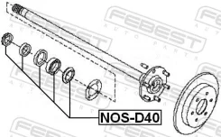 ����������� ������ ������� Nissan Febest NOSD40 NOSD40 ����