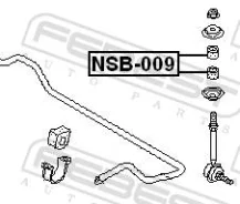 ������ Nissan Almera UK MAKE N16E 2000.02-2006.11 ������ ������������� �����. Febest NSB009 ����