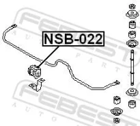 ������ ������������� 1714 17 Febest NSB-022 (54613-61L01 54613-04F00) NSB022 ����