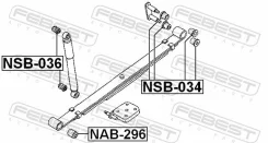 ������ Febest NSB-036 56119-41W00 90385-16009 MR448499 MR374117 NSB036 ����