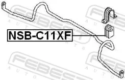 ������ ������������� �������� ������ ����� ��� Nissan Tiida, Nissan Bluebird Sylphy, Nissan Livina /Grand febest nsb-c11xf NSBC11XF ����