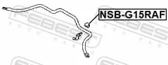 ������ ��������� ������������� d24.5, ��������, ������, ����� ��� Dacia Logan, Dacia Lodgy, Nissan Almera III Febest NSB-G15RAF NSBG15RAF ����