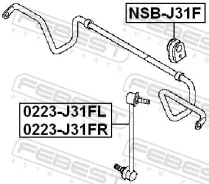 ������ ��������� ������������� D22 NSB-J31F NSBJ31F Febest Febest NSBJ31F NSBJ31F ����