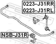 ������ ������� ������������� D26 NSB-J31R NSBJ31R Febest Febest NSBJ31R NSBJ31R ����