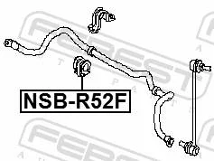 ������ ������������� Nissan QX60/JX L50 2012.04- �����. Febest NSBR52F ����