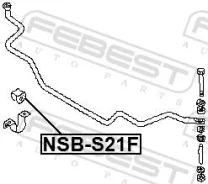 ������ ��������� ������������� D=21 Nissan Vanette / Mazda Bongo 99- Febest NSBS21F NSBS21F ����
