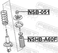 ������� ������������ ��������� JA60 Febest Nshba60F NSHBA60F ����