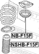 ������� ��������� ������������ ����� ����/��� Febest [Nshbf15F] NSHBF15F ����
