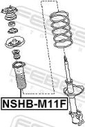 ������� ��������� ������������ Nissan Prairie M11 1988.10-1994.07 NSHB-M11F Febest ������� NSHB-M11F | �������� �� ��, ������, 5 ����� | �������� �� 1...