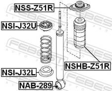 ������� ������������ NSHB-Z51R 55240-1BA0A/. (Febest) NSHBZ51R ����