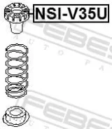 ��������� ������� Nissan Skyline V35 2001.06-2007.06 ����. ����. Febest NSIV35U ����
