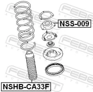 ����� ��������� ������������ 54320-AU701 Nissan Primera P12E 2002.01-2007.05 [EL] NSS009 ����