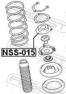 ����� ��������������� ������ �������� ������ ����� ��� Nissan X-Trail, Nissan Almera TINO, Nissan Murano febest nss-015 NSS015 ����