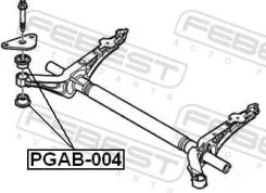 ����������� ������ ����� 96110483 Citroen Berlingo II VP PGAB-004 Febest PGAB004 ����