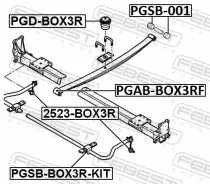 ������ ������� ������! Fiat Ducato 2.3-3.0D 06/Doblo 1.4/1.3-2.0D 10 Febest Pgabbox3RF PGABBOX3RF ����