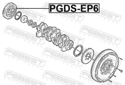 ���� ��������� BMW 3 F30 LCI 2014-2018 Febest PGDSEP6 ����