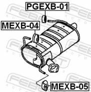 ������� ��������� ��������� | ����/��� | Febest PGEXB01 ����
