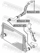 �������������� ������ ��� ���������� �������� ��� Volkswagen Passat, Volkswagen GOLF, AUDI A3 febest ringah-002 RINGAH002 ����
