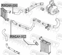 �������������� ������ ��� ���������� �������� ��� Skoda Fabia, Volkswagen Transporter V, AUDI A3 febest ringah-006 RINGAH006 ����