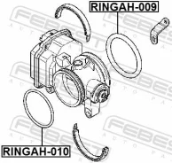 �������������� ������ ��� ����������� �������� ��� Renault Megane, Renault Laguna, Renault CLIO febest ringah-009 RINGAH009 ����