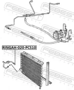 ������ �������������� ������ ������������ pcs 10 Febest Ringah020PCS10 RINGAH020PCS10 ����