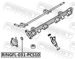      10 .   Febest Ringfl031PCS10 RINGFL031PCS10 